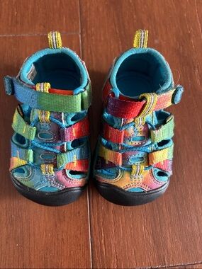 Toddler Keen Rainbow Multi-Color Closed-Toe Sandals